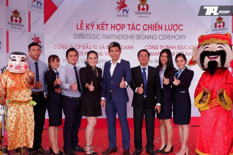 Phuong Viet Real Estate Strategic Cooperation Signing Ceremony - Maple Bear VN