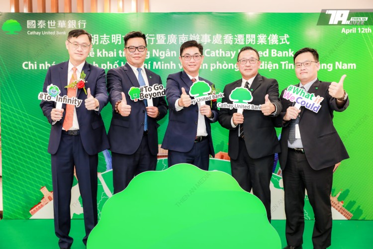 Cathay United Bank Opening Ceremony Ho Chi Minh City
