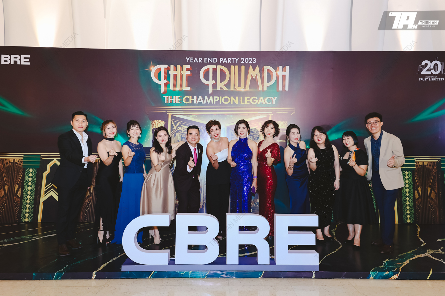 YEAR END PARTY CBRE VIET NAM THE TRIUMPH - THE CHAMPION LEGACY