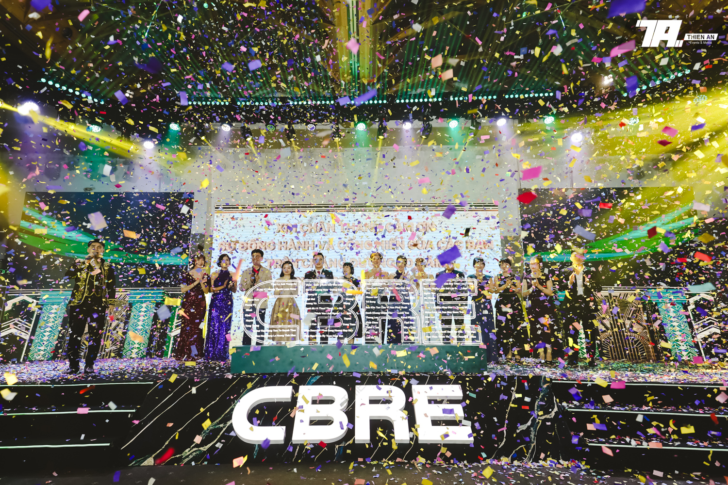 YEAR END PARTY CBRE VIET NAM THE TRIUMPH - THE CHAMPION LEGACY