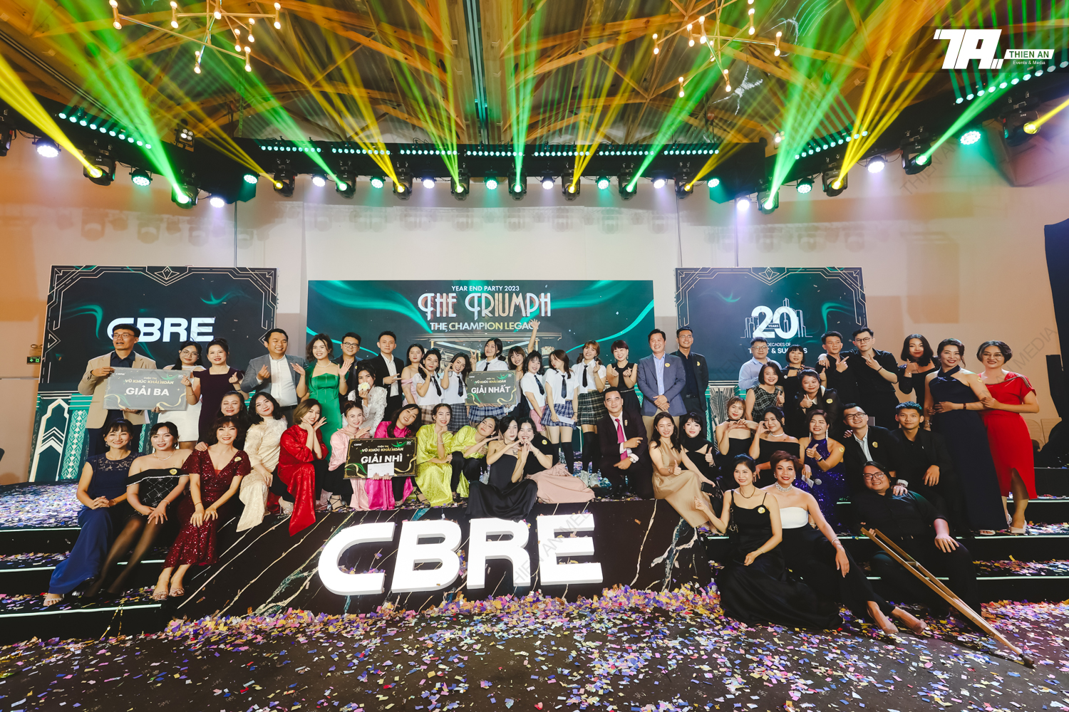 YEAR END PARTY CBRE VIET NAM THE TRIUMPH - THE CHAMPION LEGACY