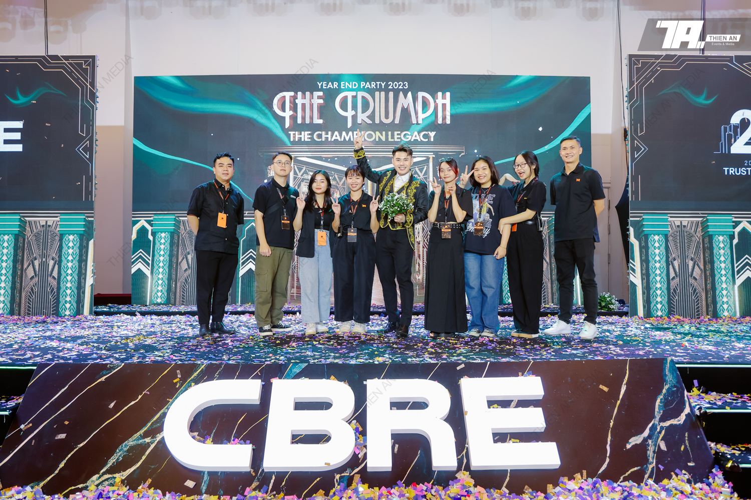 YEAR END PARTY CBRE VIET NAM THE TRIUMPH - THE CHAMPION LEGACY