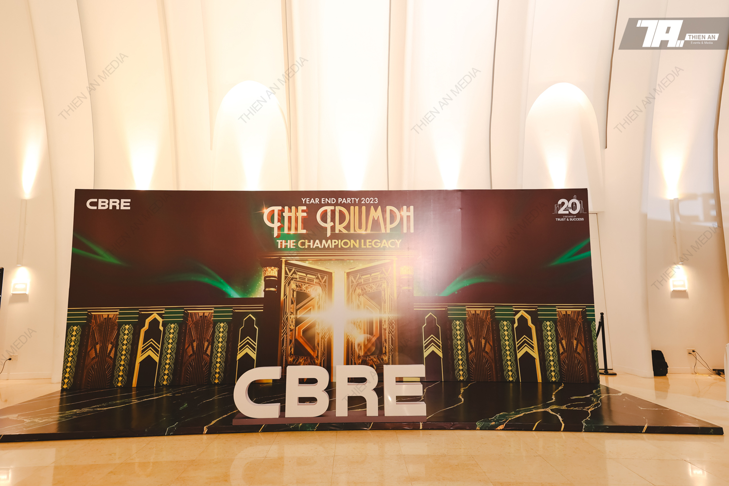 YEAR END PARTY CBRE VIET NAM THE TRIUMPH - THE CHAMPION LEGACY