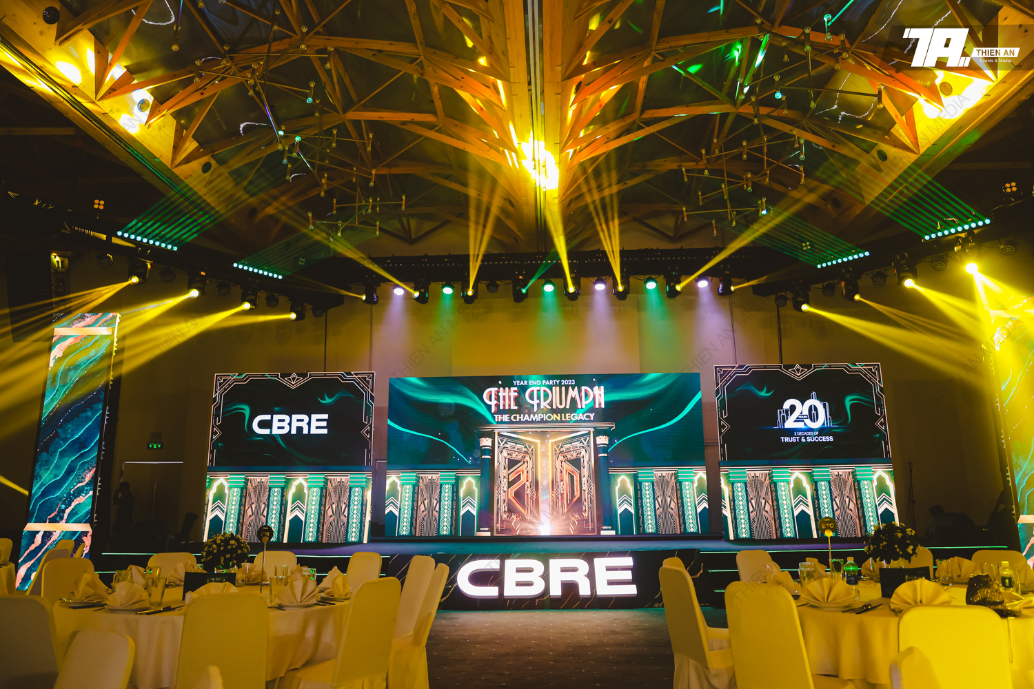 YEAR END PARTY CBRE VIET NAM THE TRIUMPH - THE CHAMPION LEGACY