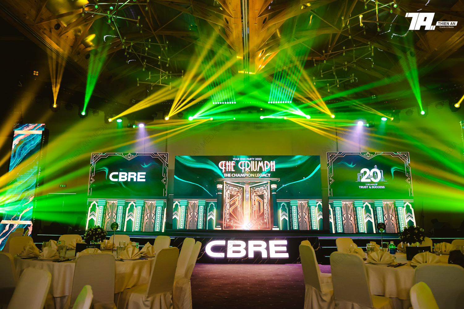 YEAR END PARTY CBRE VIET NAM THE TRIUMPH - THE CHAMPION LEGACY